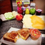 Grilled Cheese & Applesauce