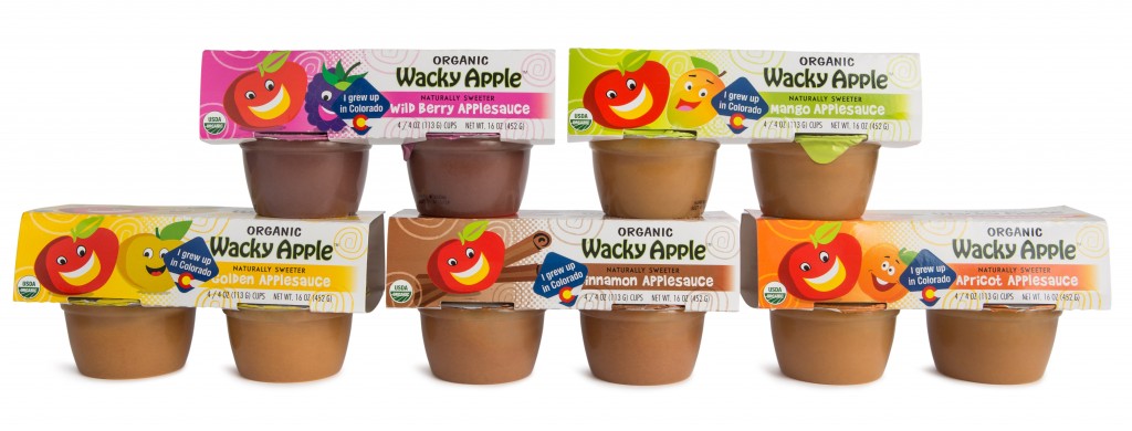 WackyApple- All applesauce cups