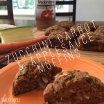 Zucchini Carrot & Applesauce Muffins